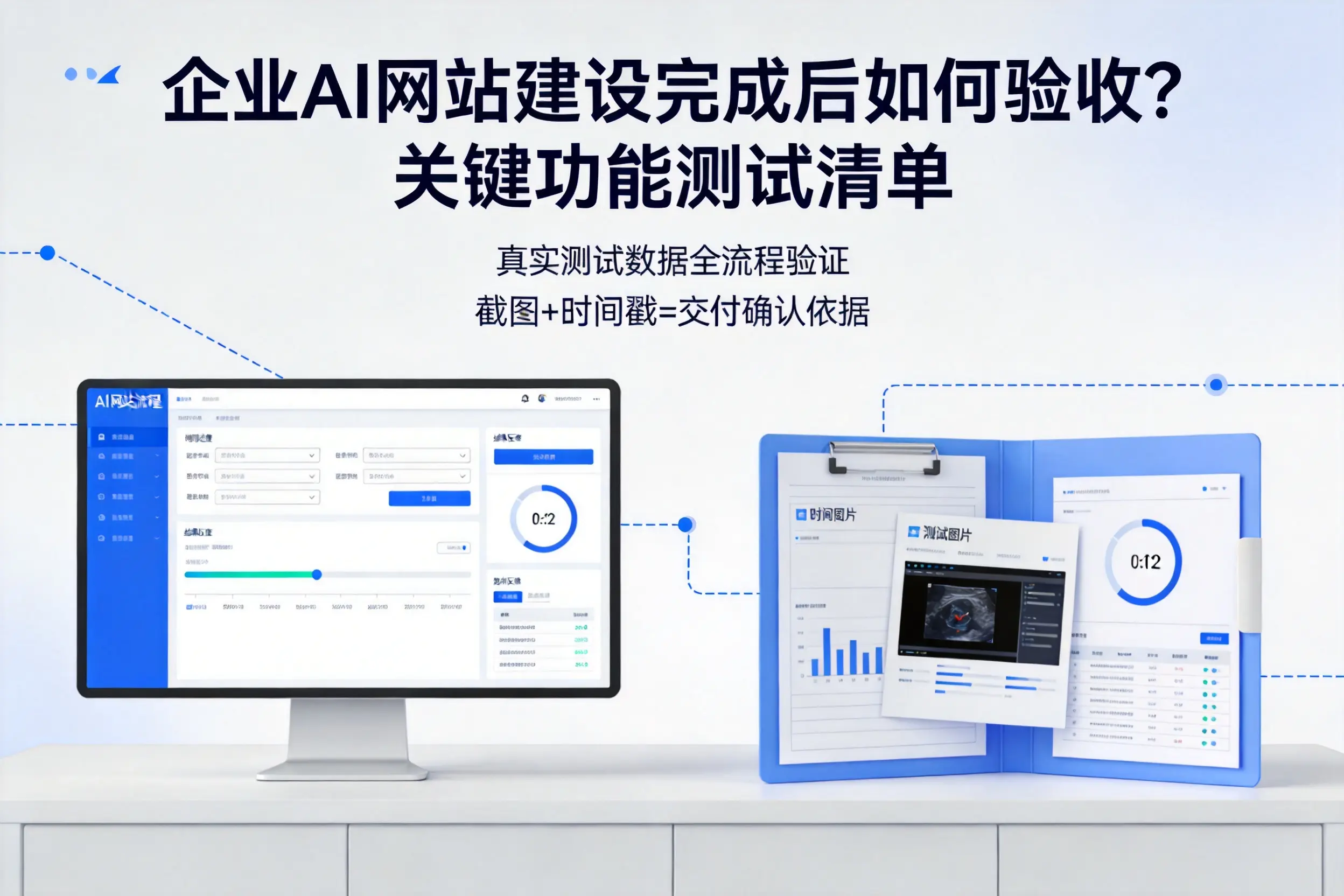 合肥企业AI网站建设完成后如何验收?关键功能测试清单