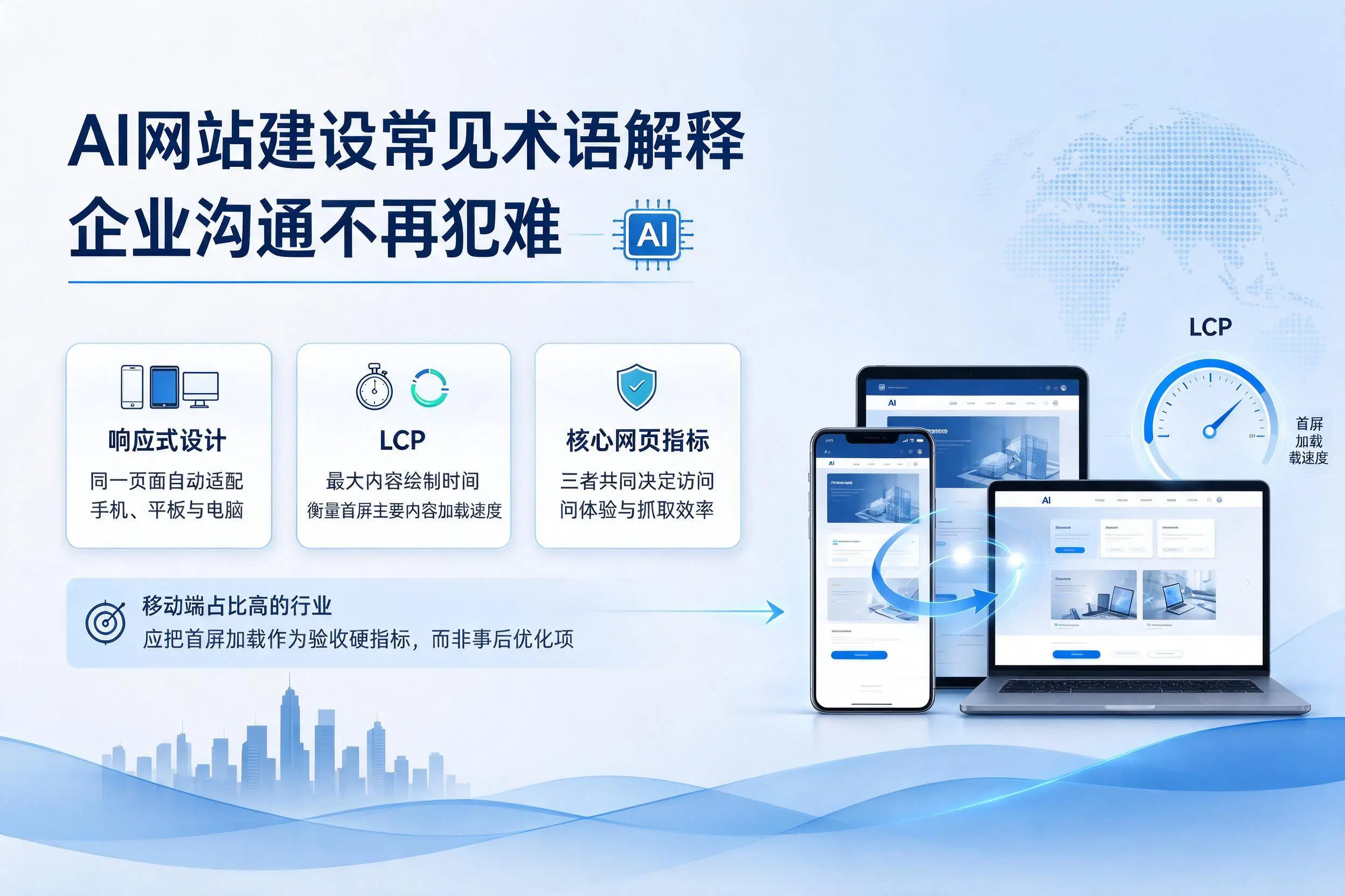 AI网站建设常见术语解释，合肥企业沟通不再犯难