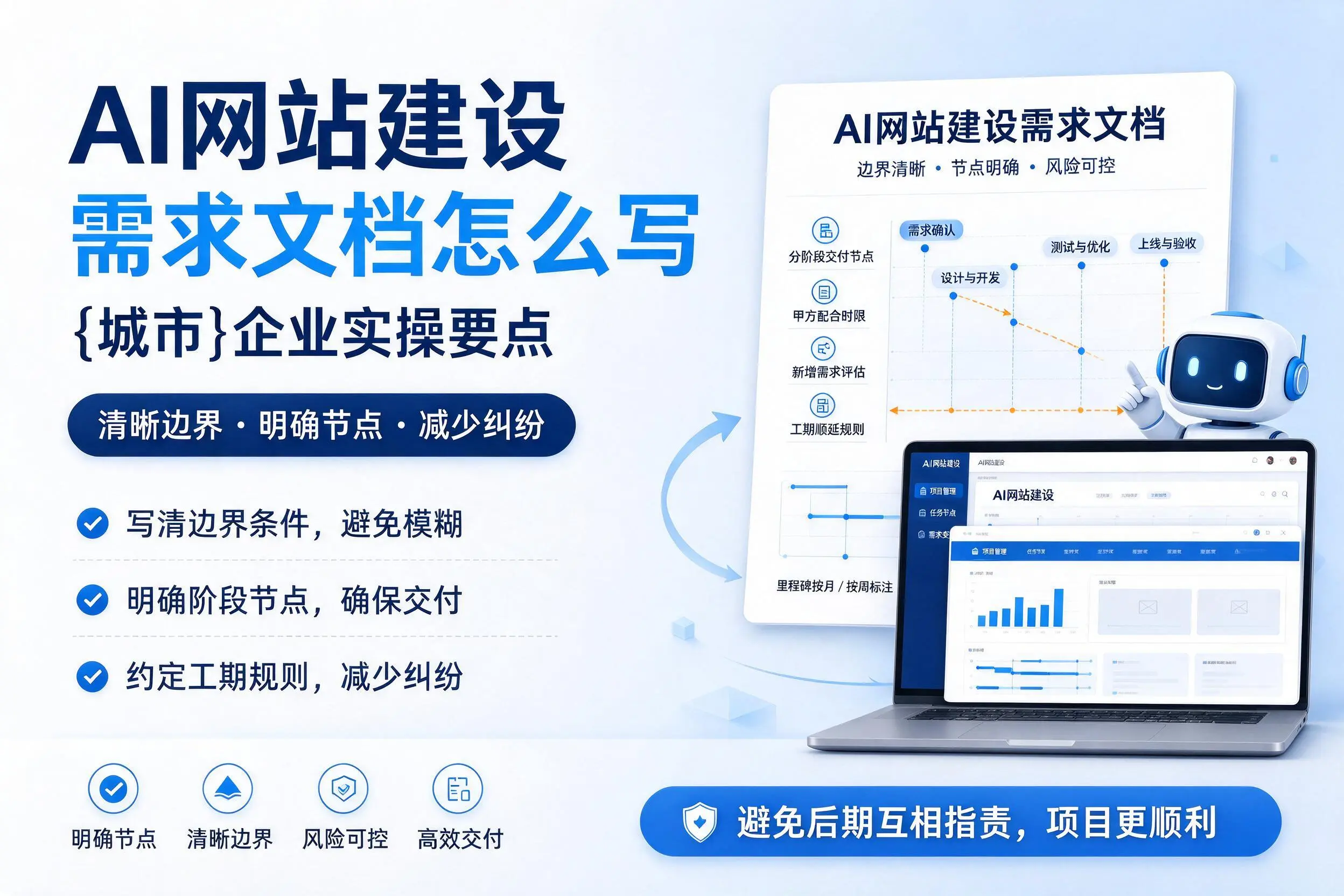 AI网站建设需求文档怎么写，合肥企业实操要点