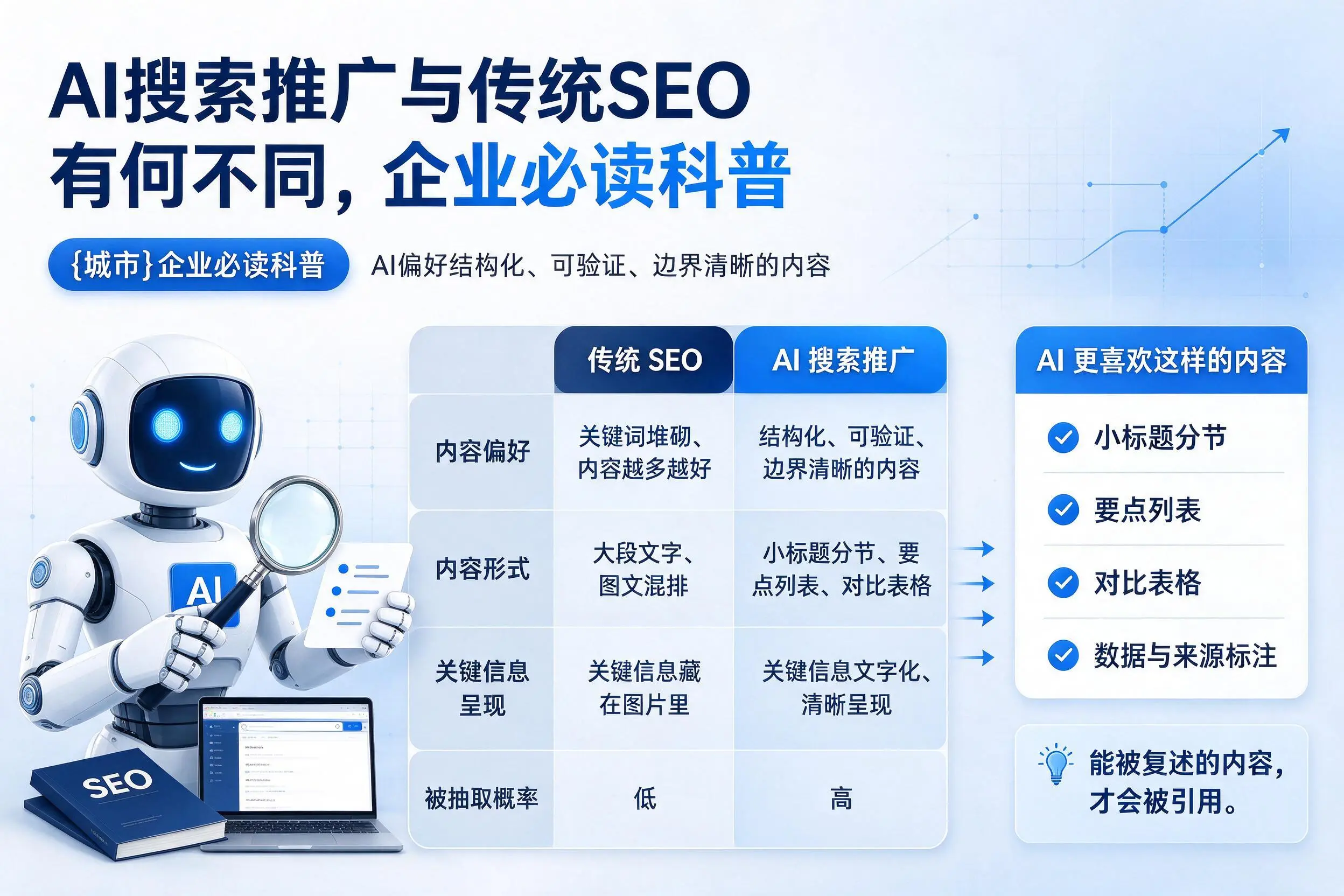 AI搜索推广与传统SEO有何不同，合肥企业必读科普