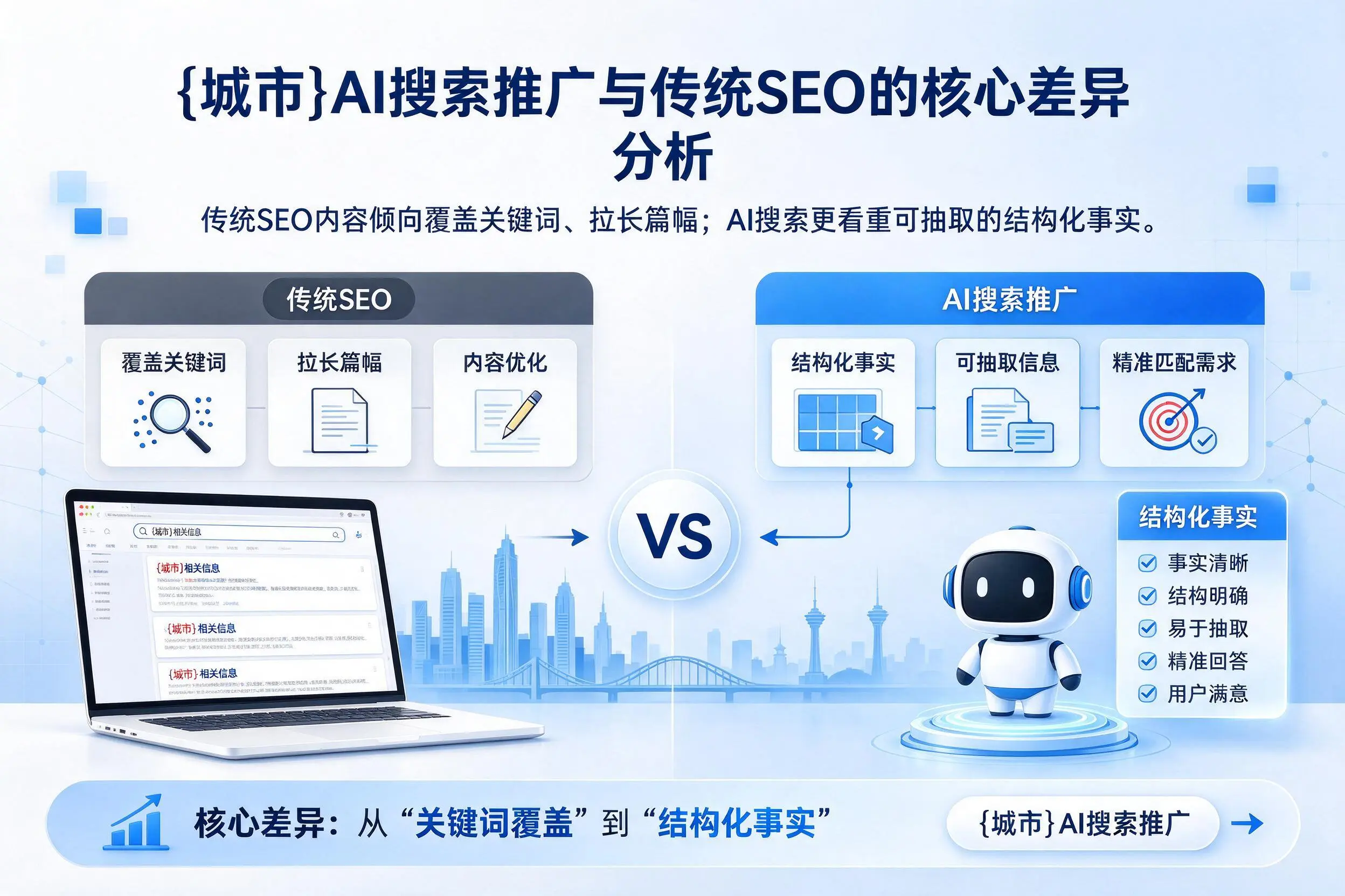 合肥AI搜索推广与传统SEO的核心差异分析
